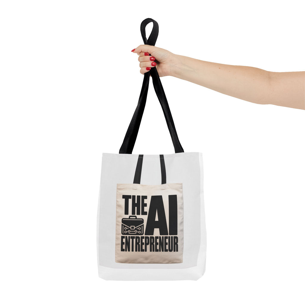 AI Entrepreneur Tote Bag — Bold Typography Canvas Tote for Tech Founders & Creators
