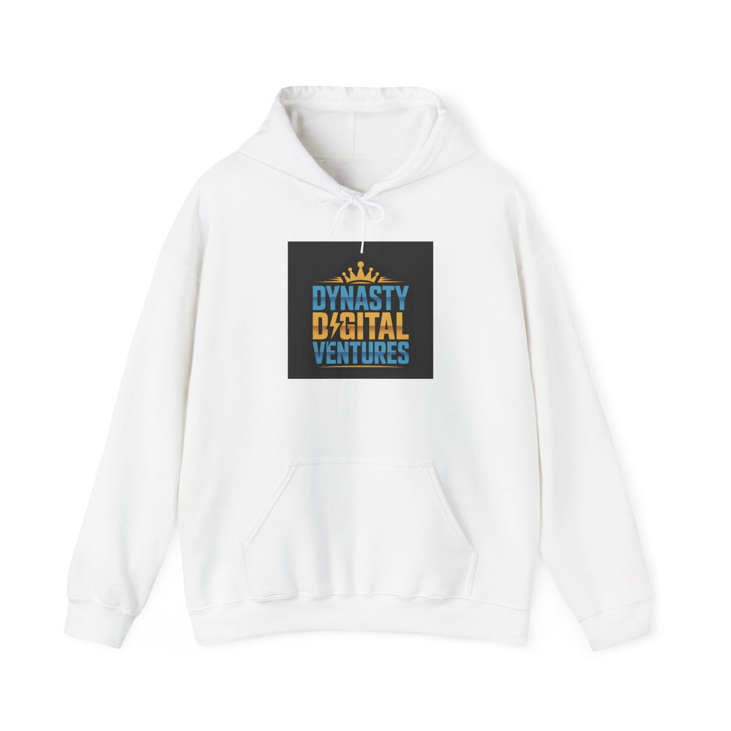 Dynasty Digital Ventures Hoodie — Logo Graphic Hooded Sweatshirt
