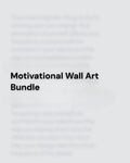 Motivational Wall Art Bundle