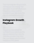 Instagram Growth Playbook