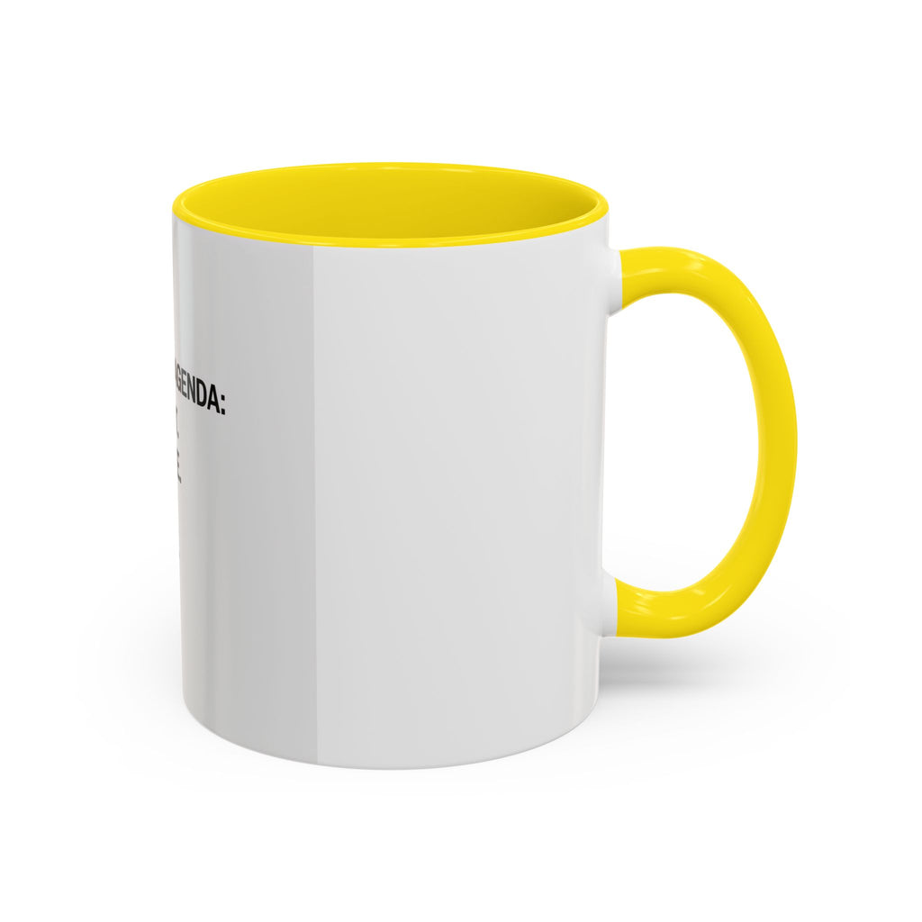 Motivational Coffee Mug — "Today's Agenda: Prompt. Execute. Scale. Repeat."