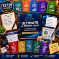 Ultimate AI Prompt Vault — 500 Ready-to-Use Business Prompts