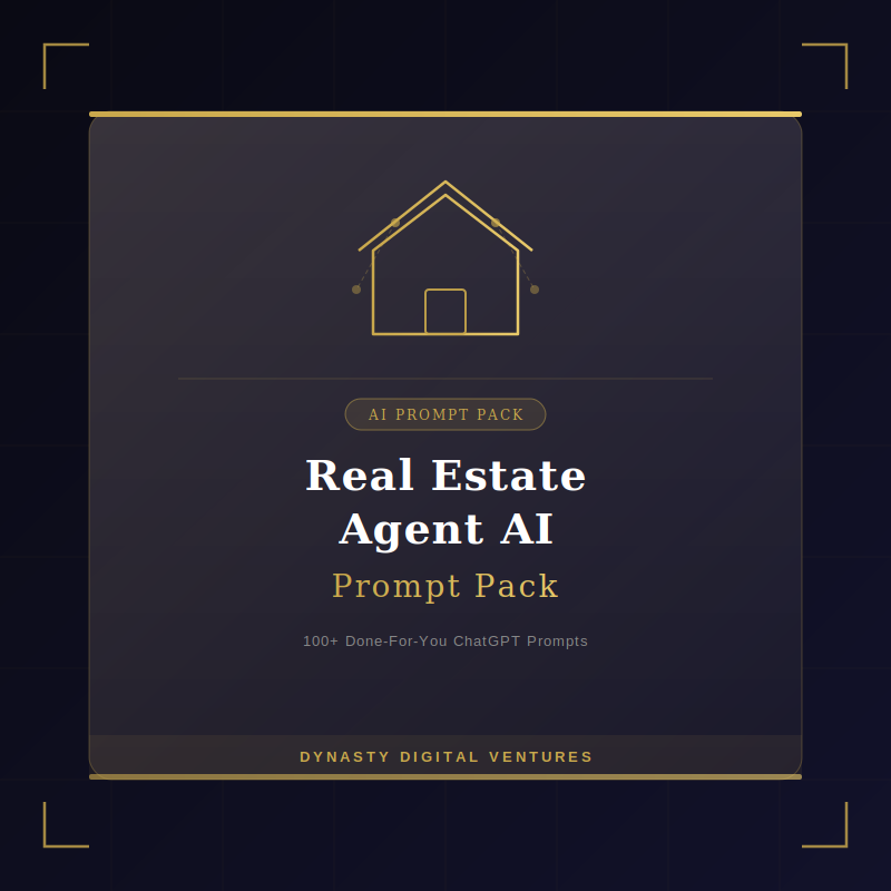Real Estate Agent AI Prompt Pack